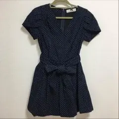 美品♡ シュープリームララ ドット柄 ワンピース ロンパース コンビネゾン M