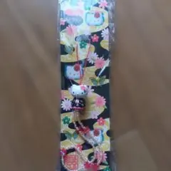 レア物　京都バージョンハローキティ 着物ストラップ　1999年製