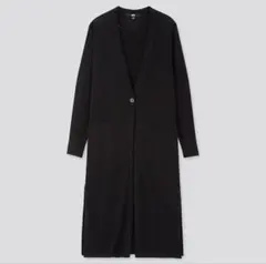 ユニクロ　UVカットスリットロングカー ディガン（長袖）