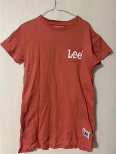 Lee キッズ Tシャツワンピース 120cm オレンジ ポケット付きのサムネイル