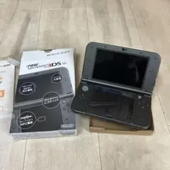 new Nintendo 3DS LL Metallic Black 本体