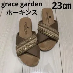 grace garden ホーキンス 茶系 サンダルのサムネイル
