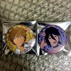 チェンソーマン プリンスホテル グリッター缶バッジ レゼ　デンジ　セット