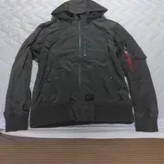ALPHA INDUSTRIES LIGHTフーデッド リブジャケット　XLのサムネイル