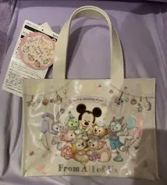TDS ダッフィー＆フレンズ ランチ トートバッグ 未使用品 紙タグ付き