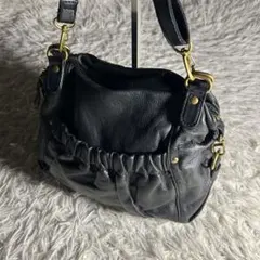 00s archive y2k shoulder bag gimmick レザー