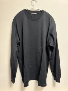 AURALEE LUSTER PLAITING L/S TEE ブラック 4のサムネイル