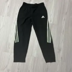 女子用　adidas ジャージ パンツ ブラック 140cmのサムネイル