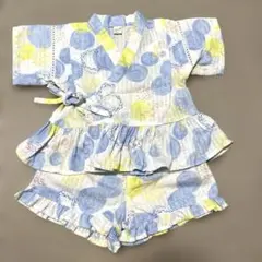 甚平　après les cours 水玉　80cm