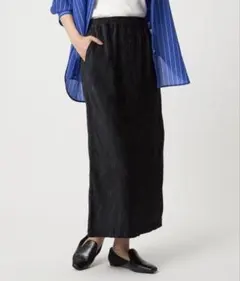 【新品】green label relaxing クレープベロアタイト　Freeのサムネイル