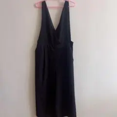 INGNI☆ブラック Vネック サロペット Mサイズ