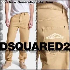 DSQUARED2ディースクエアードICONロゴ 642 JEANチノパンツ46