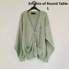 Knights of Round Table 刺繍入り カーディガン L