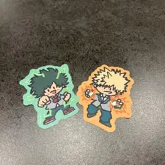 緑谷出久 & 爆豪勝己 ステッカーセット