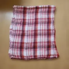 PINK HOUSE　綿麻チェックストール