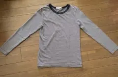 AMERICANHOLICストライプ クルーネック 長袖Tシャツ