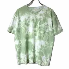 LOGOS DAYS ロゴスデイズ タイダイ柄 ポケットTシャツ グリーン Mのサムネイル