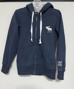 アバクロ Abercrombie & Fitch woman S 紺色パーカー
