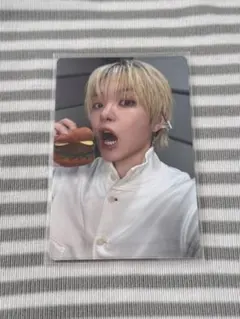 treasure ジフン トレカ はぴだんぶい カフェ