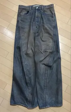 NVRFGT 3D Twisted Wide Leg Jeansのサムネイル