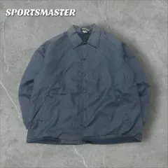 USA製 80s スポーツマスター コーチジャケット XL ネイビー ナイロン
