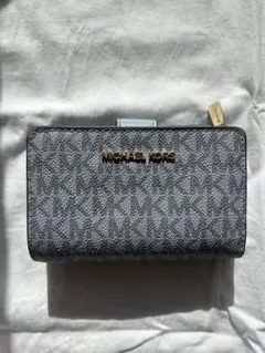 MICHAEL KORS 青 二つ折り財布