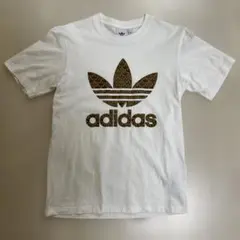 ★adidasトレフォイル★クラシックモノグラムグラフィックTEE☆S☆美品☆