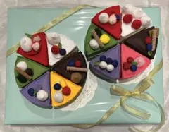 フェルトケーキ　12ピースセット❣️ パティシエ気分♪