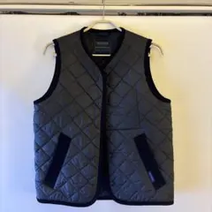 美品/レア】LAVENHAM キルティング カーキ ベスト 38(ラベンハム