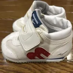ミキハウス ベビーシューズ ホワイト