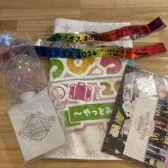 ペンライト　銀テープ　ハンドタオル　入場特典　カラフルピーチ　からぴちパラダイス