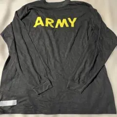 ARMY ロングスリーブTシャツ レアカラー black large