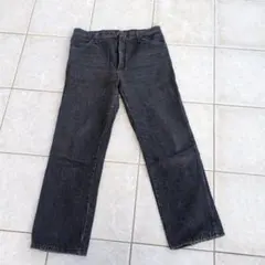 ブラックデニム　RUSTLER　先染めUSA製　TALON