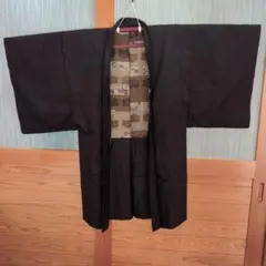 大島紬のメンズ羽織