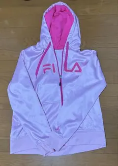 FILA PINKピンク フルジップ パーカー y2k 冬服