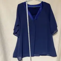 OFF SET ON 濃紺 Lサイズ シャツ