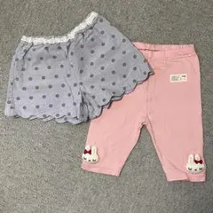 kpニットプランナーのスパッツ ハッカキッズのショートパンツ