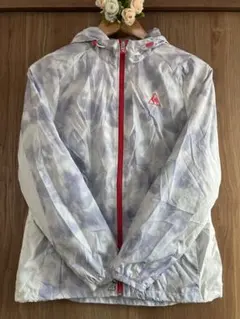 ☆le coq sportifウィンドブレーカーランニング ジャージ秋冬サイズS