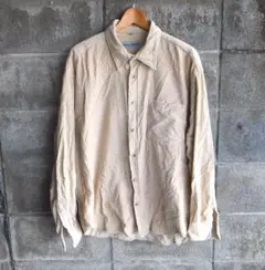 90年代 ユーロ古着 CASUAL COMFORT コーデュロイシャツ XXL
