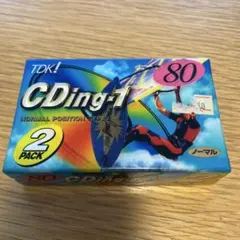 TDK CDing 2 カセットテープ 2パック