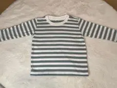 【最終値下げ】無印良品★ボーダー長袖Tシャツ