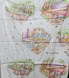 ジャンク〜？ SNOOPY PEANUTS ウェスタン柄 フラットシーツ レア