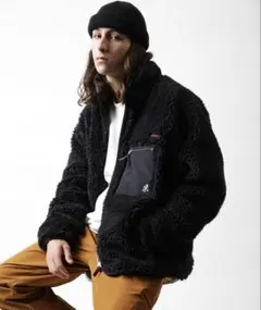 グラミチ　フリークスストア 別注 ボアフリース ボアジャケット フリース　防寒