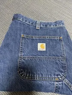 カーハート ダブルニー デニム ペインターパンツ 34×L32 メキシコ製