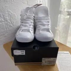 CONVERSEオールスター ライト ハイ　白24.0cm