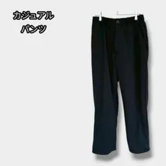 KA様 カジュアルパンツ ストレッチ 裏地フリース シンプル 黒 ブラック M