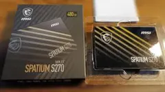 MSI SPATIUM S270 480GB SSD