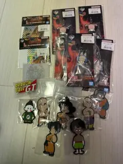 1番くじ　ドラゴンボール　アクリルロゴ　マグネット　ストラップセット