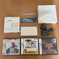 ニンテンドーDS Lite ホワイト 本体 + ゲームソフト