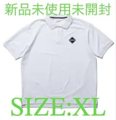 FCRB EMBLEM POLO 25SS XL WHITE